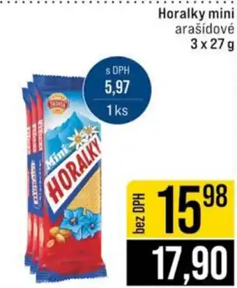 Jip Horalky mini arašídové nabídka