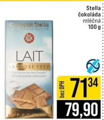 Jip Stella čokoláda mléčná nabídka
