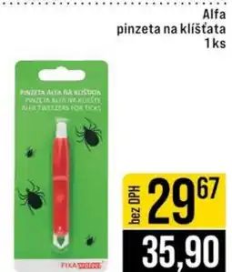 Jip Alfa pinzeta na klíšťata nabídka