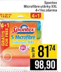 Jip Spontex Microfibre utěrky XXL nabídka