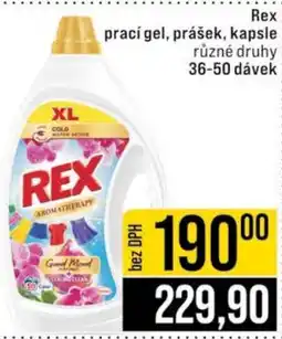 Jip Rex prací gel, prášek, kapsle nabídka