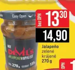 Jip Jalapeño zelené krájené nabídka
