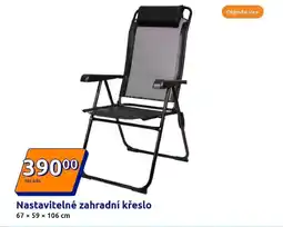 Action Nastavitelné zahradní křeslo nabídka