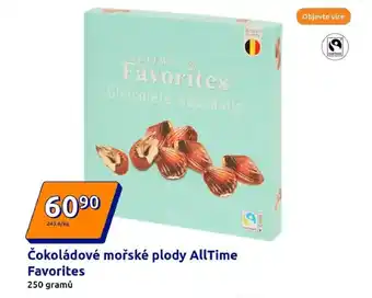 Action Čokoládové mořské plody AllTime Favorites nabídka