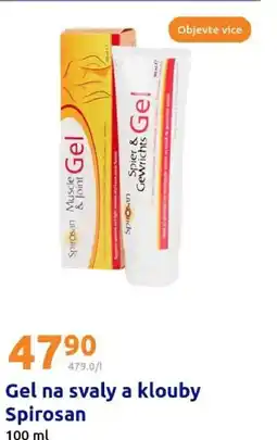 Action Gel na svaly a klouby Spirosan nabídka