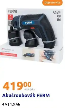 Action Akušroubovák FERM nabídka