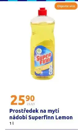 Action Prostředek na mytí nádobí Superfinn Lemon nabídka