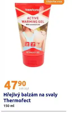 Action Hřejivý balzám na svaly Thermofect nabídka