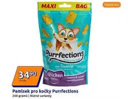 Action Pamlsek pro kočky Purrfections nabídka