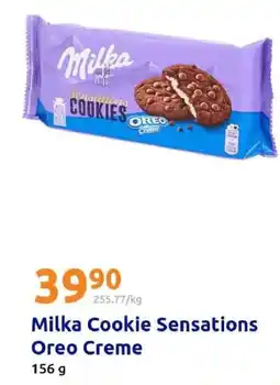 Action Milka Cookie Sensations Oreo Creme nabídka
