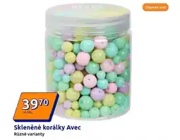 Action Skleněné korálky Avec nabídka