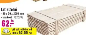 Hornbach Lať střešní nabídka
