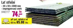 Hornbach Lať střešní nabídka