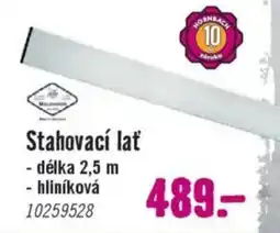 Hornbach Stahovací lať nabídka