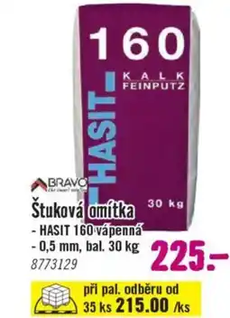 Hornbach Štuková omítka nabídka