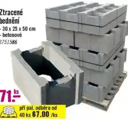 Hornbach Ztracené bednění nabídka