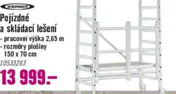 Hornbach Pojízdné a skládací lešení nabídka