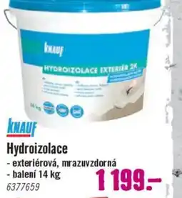 Hornbach KNAUF Hydroizolace nabídka