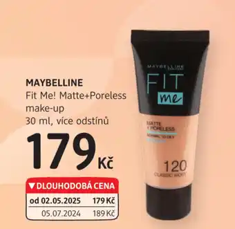 dm drogerie MAYBELLINE Fit Me! Matte+Poreless make-up nabídka
