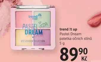 dm drogerie Trend !t up Pastel Dream paletka očních stínů nabídka