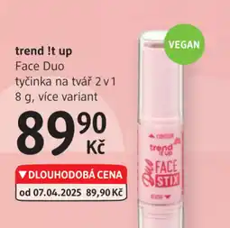 dm drogerie Trend !t up Face Duo tyčinka na tvář 2v1 nabídka