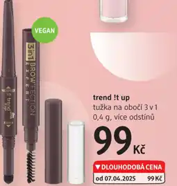 dm drogerie Trend !t up tužka na obočí 3 v 1 nabídka