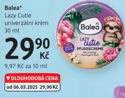 dm drogerie Balea Lazy Cutie univerzální krém nabídka