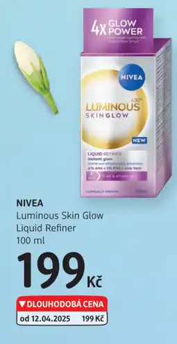 dm drogerie NIVEA Luminous Skin Glow Liquid Refiner nabídka