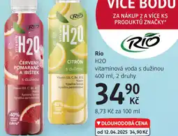 dm drogerie Rio H20 vitamínová voda s dužinou nabídka