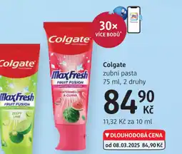 dm drogerie Colgate zubní pasta nabídka