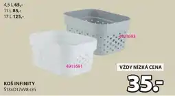 JYSK Koš infinity nabídka