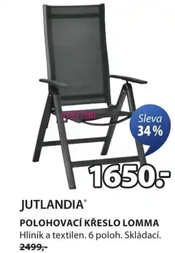 JYSK Polohovací křeslo lomma nabídka