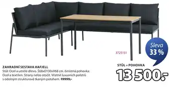 JYSK Zahradní sestava hafjell nabídka