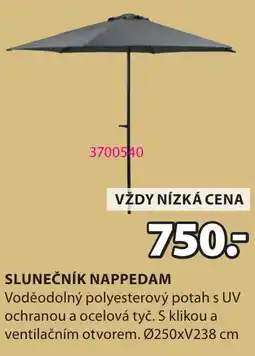 JYSK Slunečník nappedam nabídka