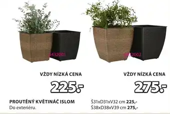 JYSK Proutěný květináč islom nabídka