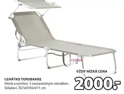JYSK Lehátko torsbakke nabídka