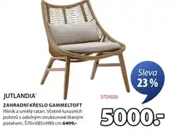 JYSK Zahradní křeslo gammeltoft nabídka