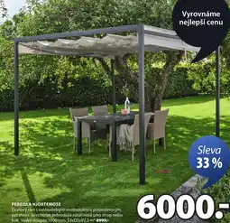 JYSK Pergola hjortemose nabídka