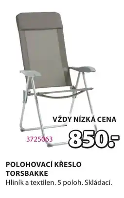 JYSK Polohovací křeslo torsbakke nabídka