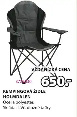 JYSK Kempingová židle holmdalen nabídka