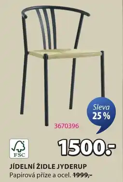 JYSK Jídelní židle jyderup nabídka
