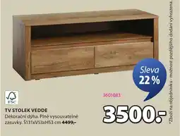JYSK Tv stolek vedde nabídka