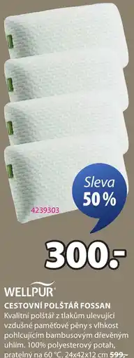 JYSK Cestovní polštář fossan nabídka