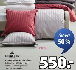 JYSK Saténové povlečení nell nabídka