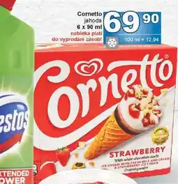 Jip Cornetto jahoda 6 x 90 ml nabídka