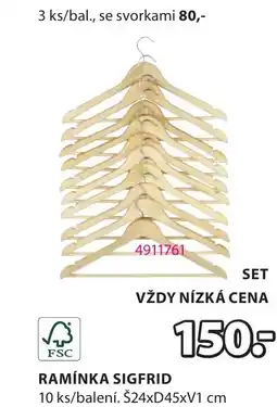 JYSK Ramínka sigfrid nabídka