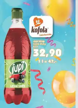 Jip Jupí sirup různé druhy 0,7l nabídka