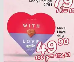 Jip Milka I love 44 g nabídka