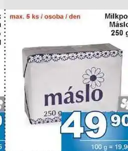 Jip Milkpol Máslo 250 g nabídka