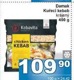Jip Damak Kuřecí kebab krájený 450 g nabídka
